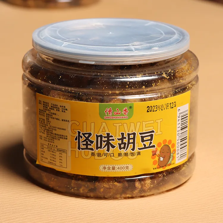 情山香怪味胡豆重庆风味传统工艺制作8090的回忆营养酥脆