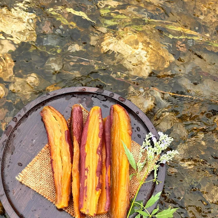 厂家直销，红瑶薯干，软糯香甜即食无丝甜糯红瑶薯条产品健康卫生