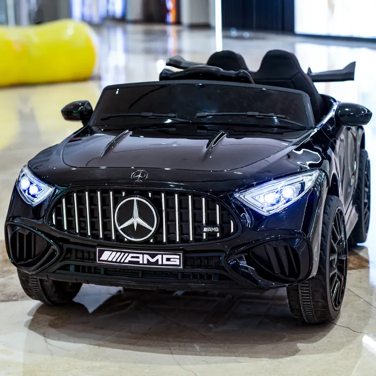 新款儿童电动车四轮四驱宝宝带遥控玩具车小孩可坐人充电摇摆童车