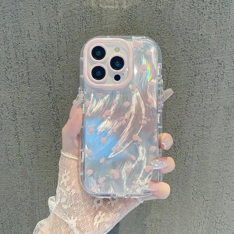 羽纱奶油壳适用苹果16/iphone/华为荣耀/vivo/oppo/小米手机壳