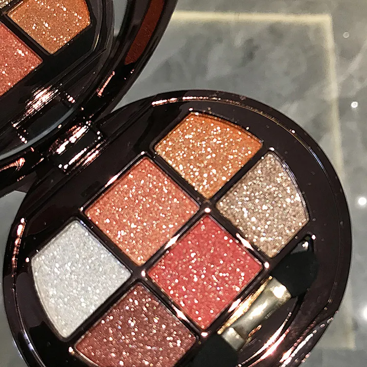 高颜值维妮小熊亮晶晶眼影网红同款闪粉闪亮珠光便携不易掉色