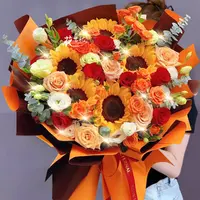 『美好祝福❤超大款』大气款见面花生日花开业花送朋友爸爸老师长辈领导春日花束鲜花小时达同城配送