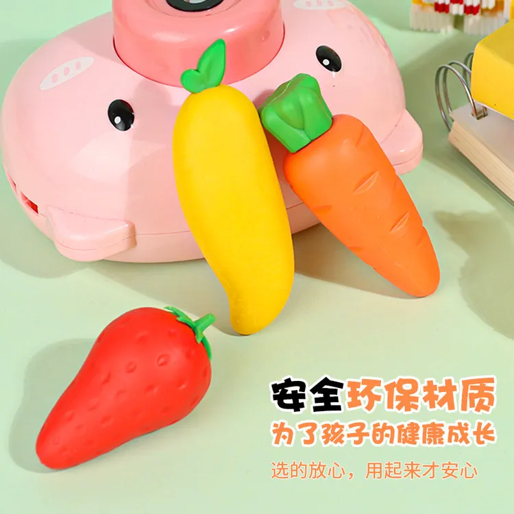 中小学学生水果创意橡皮擦巨无霸橡皮擦优质正品保证沙橡皮橡皮粉