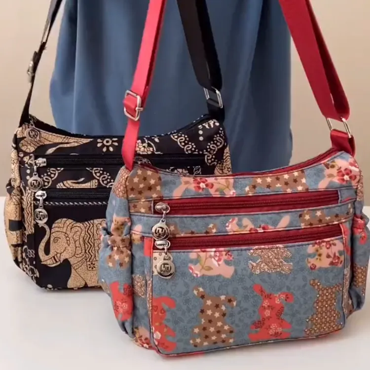民族风女包斜挎包时尚布艺潮流百搭轻便斜挎包女款爆款2025新款