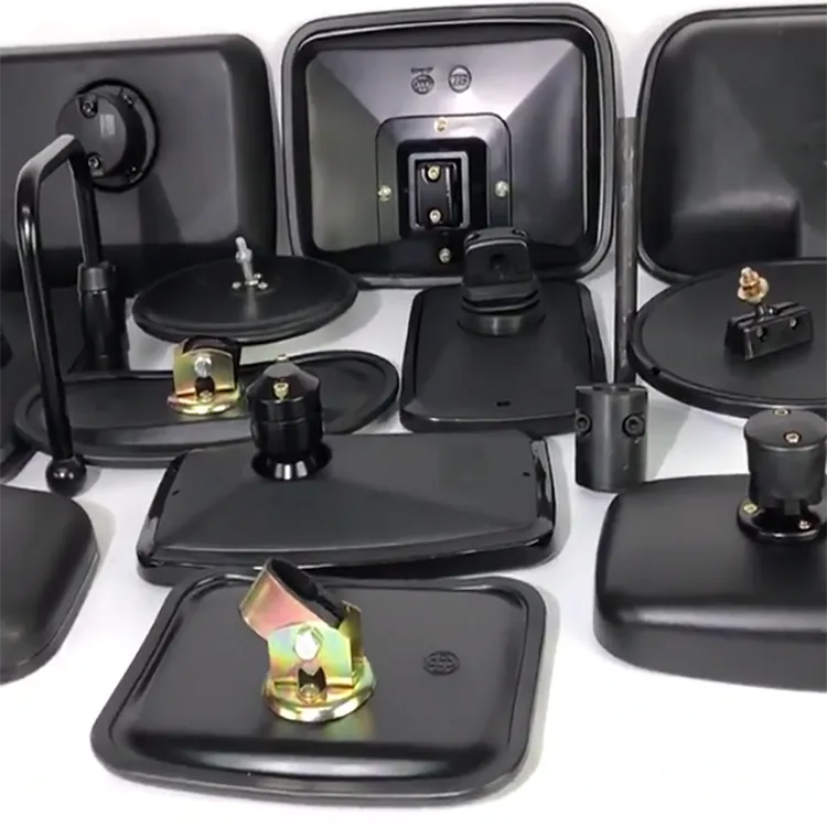 挖掘机反光镜斗山日立三一现代神钢卡特徐工挖机倒车镜后视镜