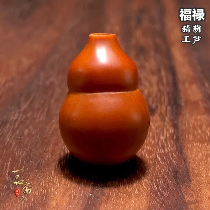 小葫芦吊坠单籽橄榄核三通佛头文玩福禄挂件核雕手串配件配饰配珠