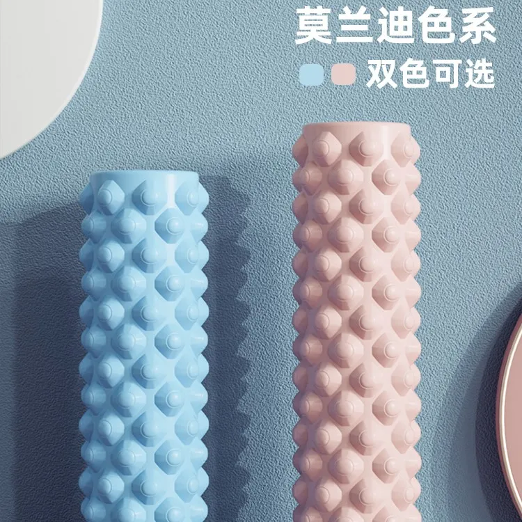 老师推荐-多款式可选狼牙鼓点浮点月牙新款莫兰迪色泡沫轴筋膜柱