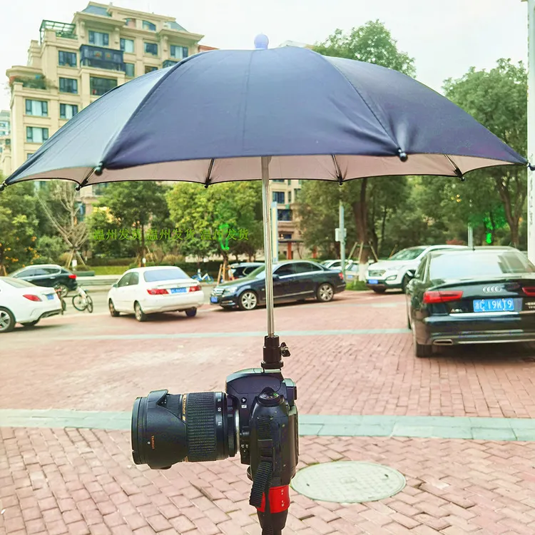 适用于索尼富士佳能单反相机热靴接口小雨伞遮阳光防雨水户外拍照