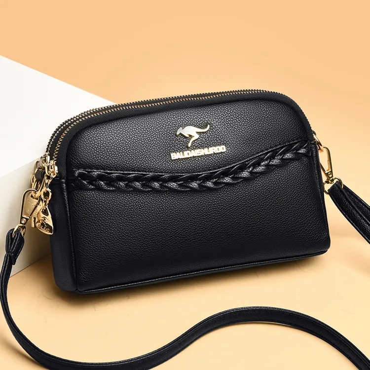 小包包肩包小方包软皮韩版简约中年妈妈包中老年女士买菜包女