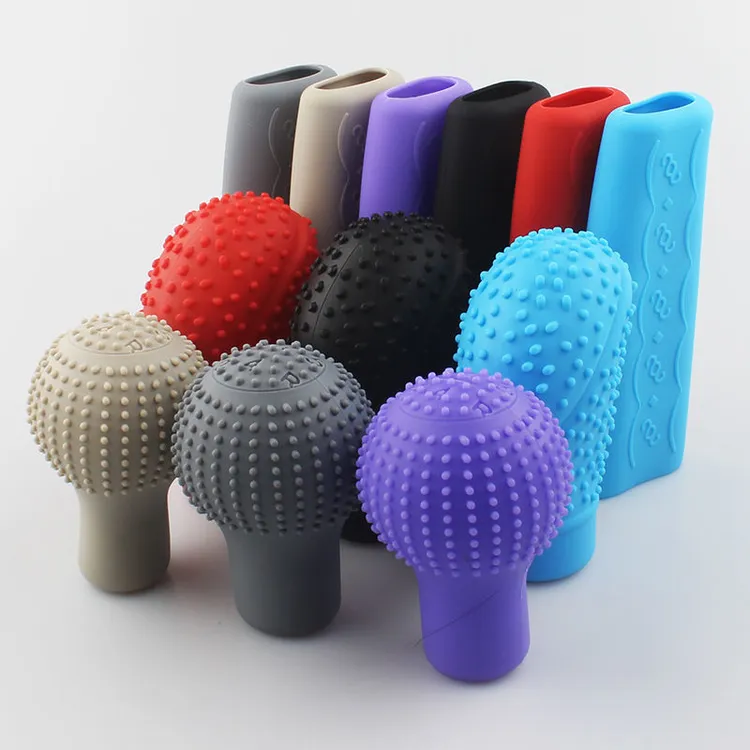 【靓车汇】硅胶排挡套手刹套手动自动挡通用型档把防滑套