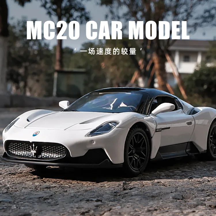 1/24 1/32玛莎拉蒂总裁轿车/玛莎拉蒂MC20跑车合金跑车汽车模型