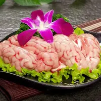 猪脑花一盒2个装 四川火锅食材 猪脑花230g冷冻锁鲜顺丰发货品质
