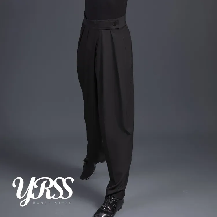 YRSS舞服♥春夏新款男士粘粘裤魔术贴摩登拉丁舞BT10016