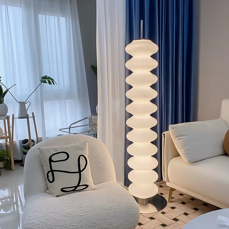 ins网红爆款落地灯客厅北欧简约卧室台灯丹麦装饰设计葫芦落地灯