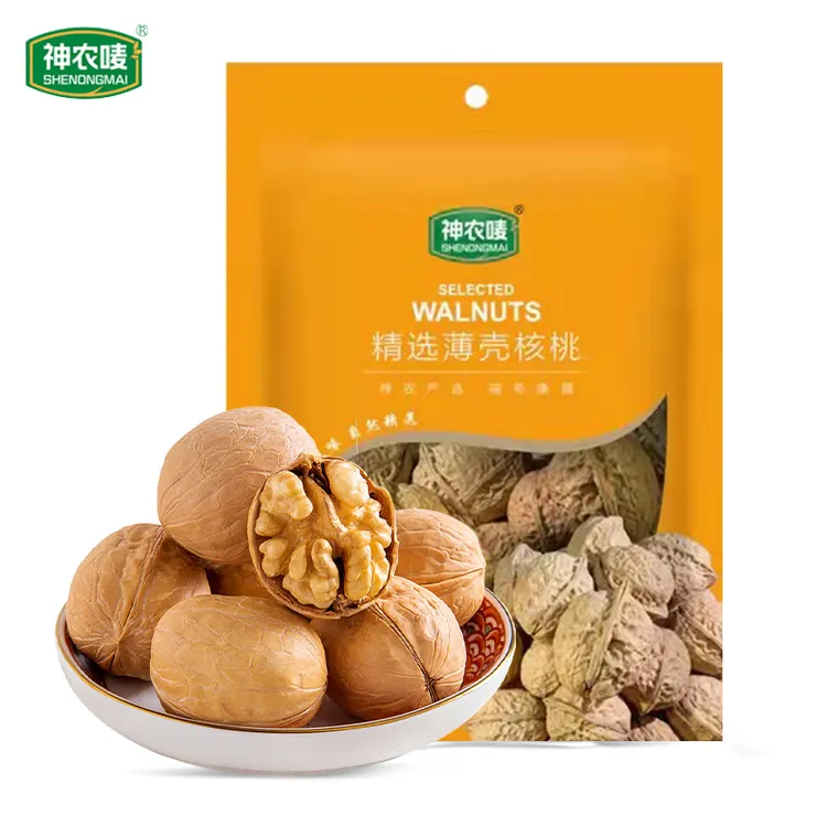 神农唛贵州精选薄壳核桃500g/袋