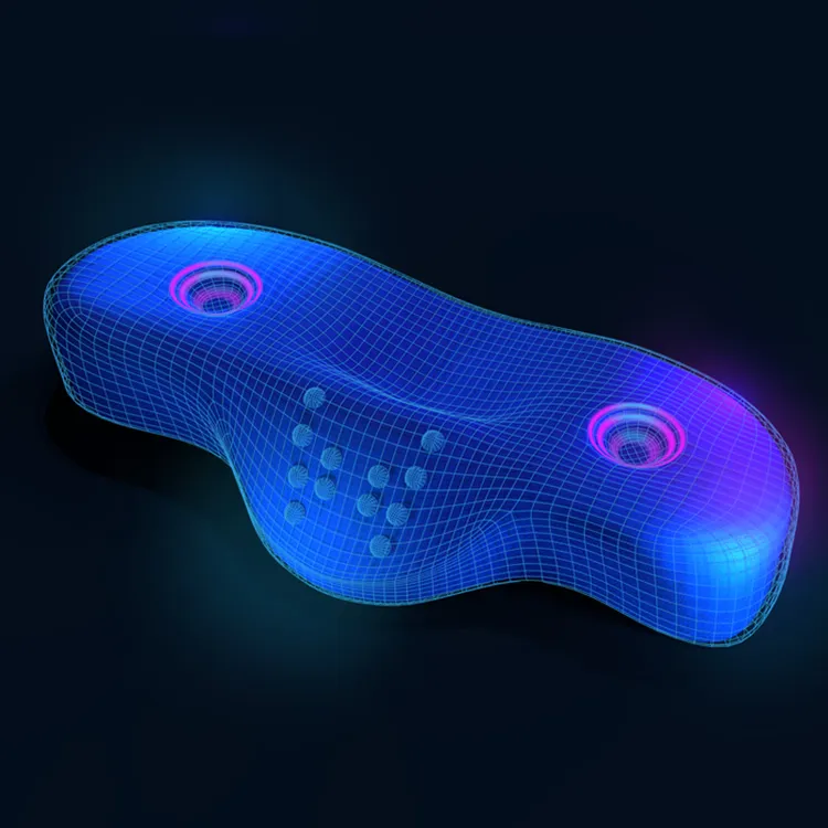 颈友颈椎枕头太空记忆棉填充物低薄枕硬适中透气枕头家用带外套商品图