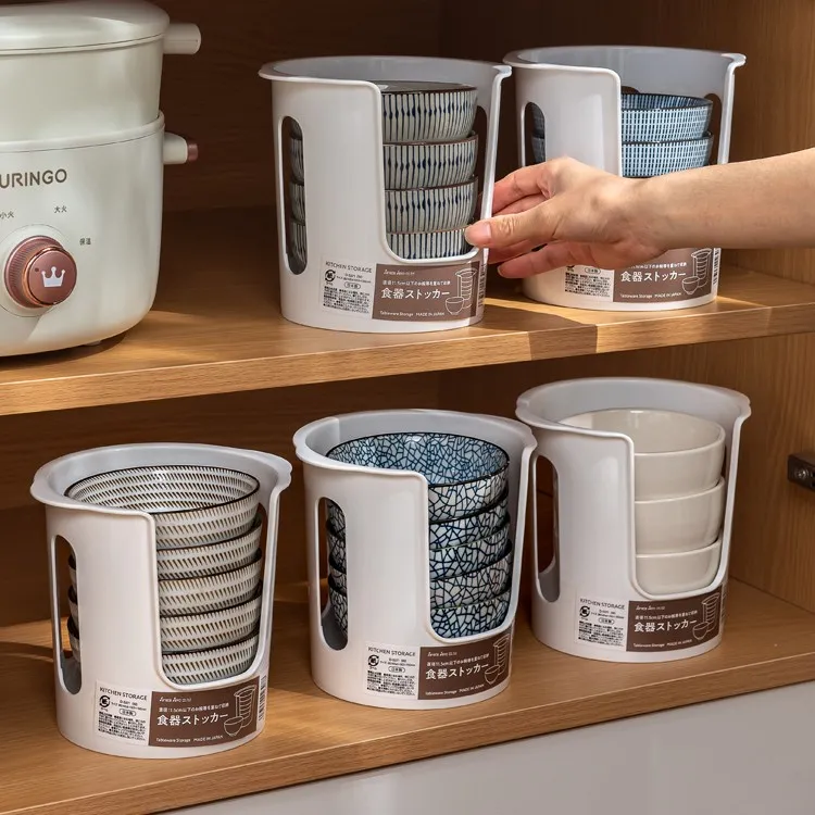 【家之物语】厨房橱柜沥水置物架立式碗盘置碗架餐具收纳盒收纳筐