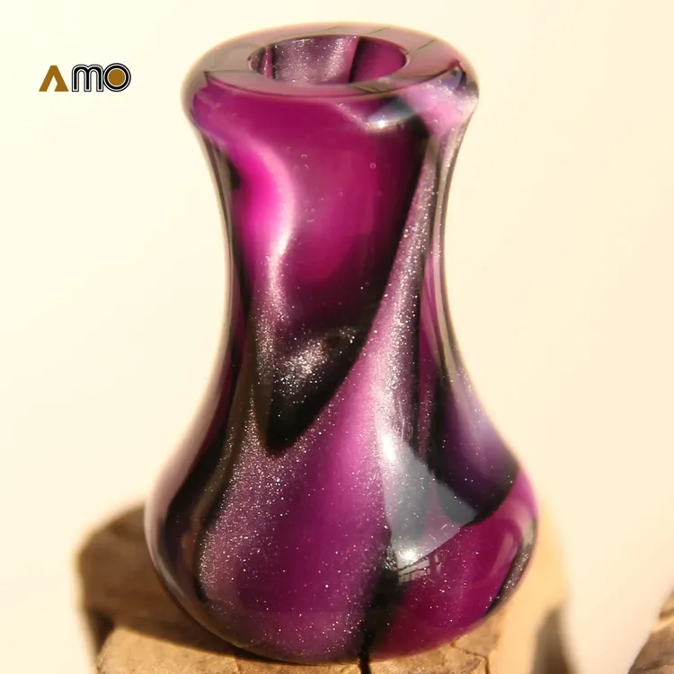 墨墨创意工作室 AMO 握丸 复古握丸  水滴纺车轮炫彩握丸 一对价