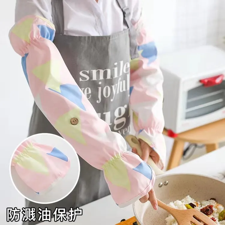 袖套炒菜防溅油手套厨房防烫放油神器套袖女做饭手部防水放油男