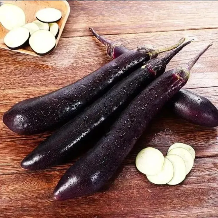 【顺丰包邮】东北新鲜紫茄子，紫裤茄子农家现摘现发3斤