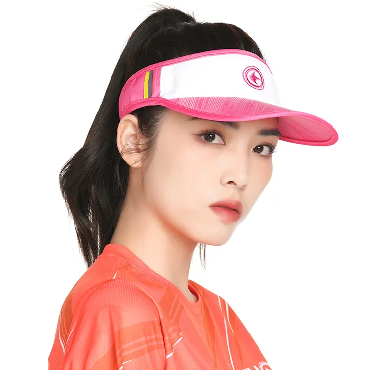 群力运动户外空顶帽防晒遮阳运动跑步帽防紫外线太阳帽子女士透气