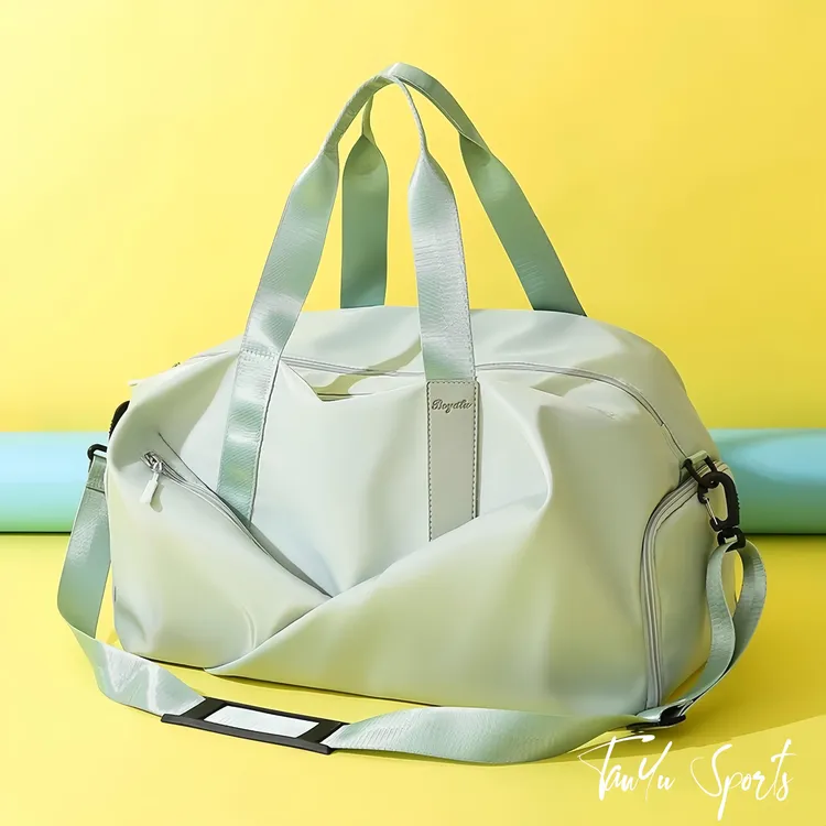 探屿防泼水大容量游泳包女干湿分离健身包瑜伽运动包旅行手提斜挎