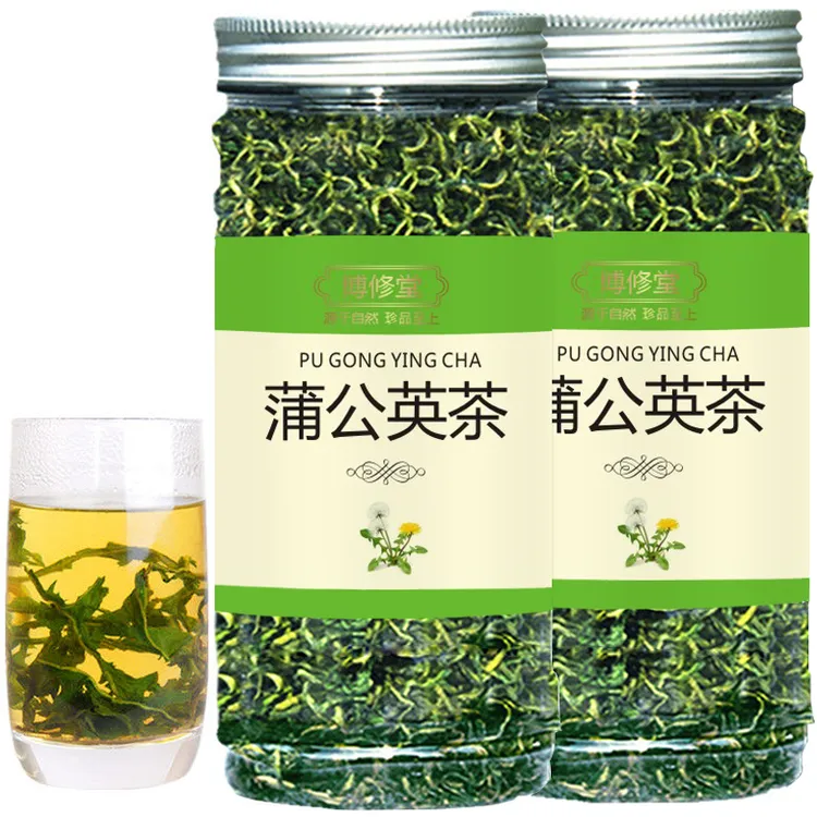 蒲公英茶正品新茶蒲公英根婆婆丁干货浦公英花草茶叶旗舰店罐装