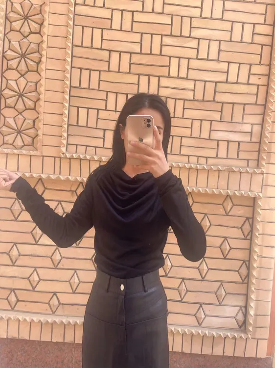 单/两件 春秋季新款欧货打底衫女长袖t恤气质内搭小衫荡领女上衣