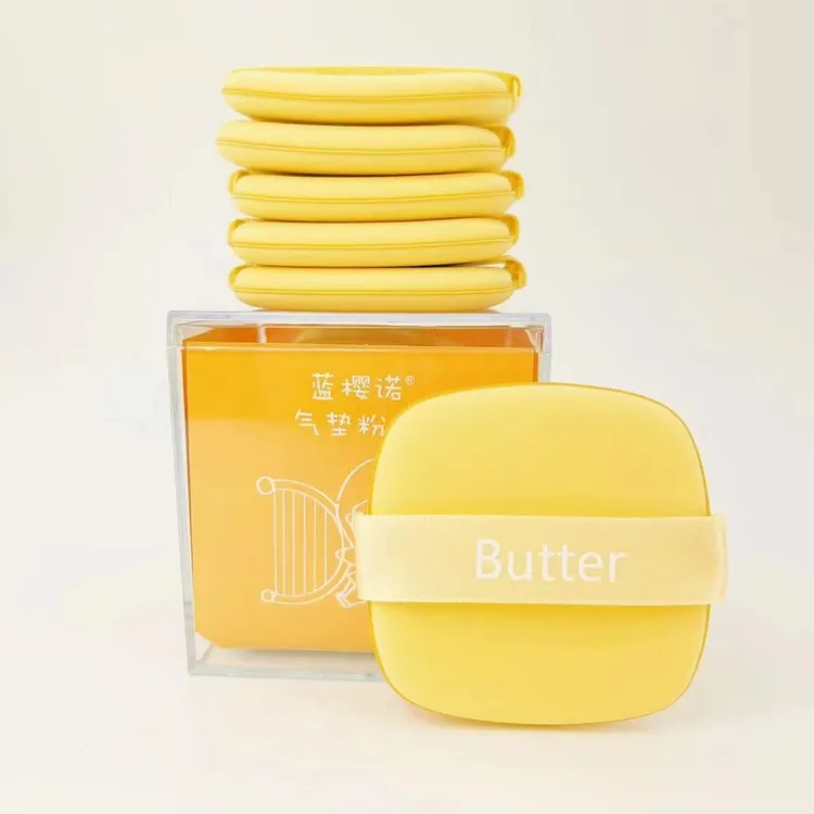 蓝樱诺黄油饼干超软粉扑干湿两用不吃粉服帖气垫粉扑定妆加厚细腻