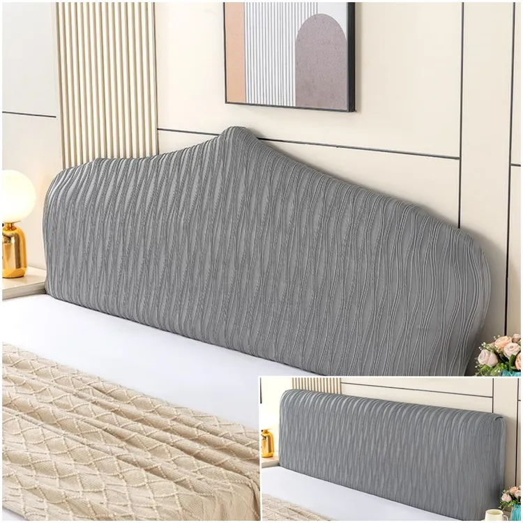 欧式床头套罩全包异形弧形床头罩圆形通用床头防尘保护套防尘罩