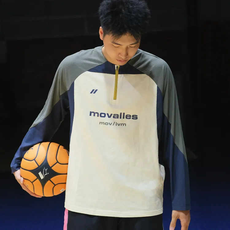 【ZK0063】【原99】MOVALL投篮服长袖t恤美式篮球训练服速干男运动秋