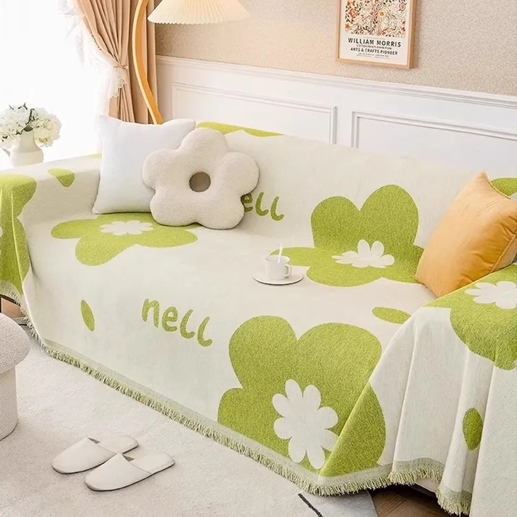 沙发巾2024年新款一整张全盖防滑防猫抓沙发套罩四季通用沙发盖布