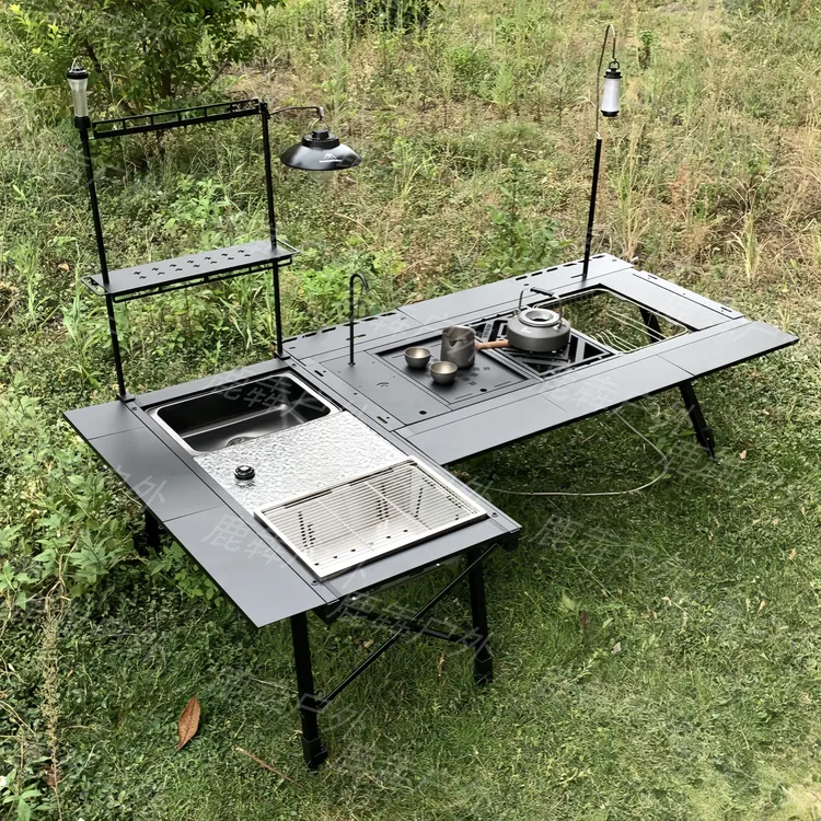 【IGT大师桌系列组合套装】户外野餐桌露营多功能IGT组合桌折叠