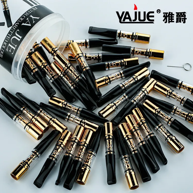 粗中细三用塑料烟嘴不支持6.5单层过滤焦油烟嘴滤嘴男女烟嘴烟具