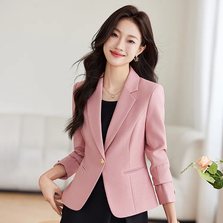 秋季西装外套女小个子女士2025新款今年流行气质休闲西服上衣AL-1