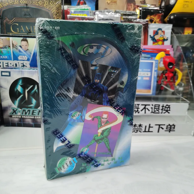 1995年DC《永远的蝙蝠侠METAL》FLEER影视美漫画收藏卡牌 盲包代拆