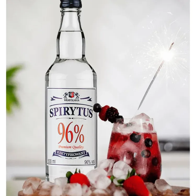 生命之水伏特加96度vodka波兰原装进口高度烈酒基酒