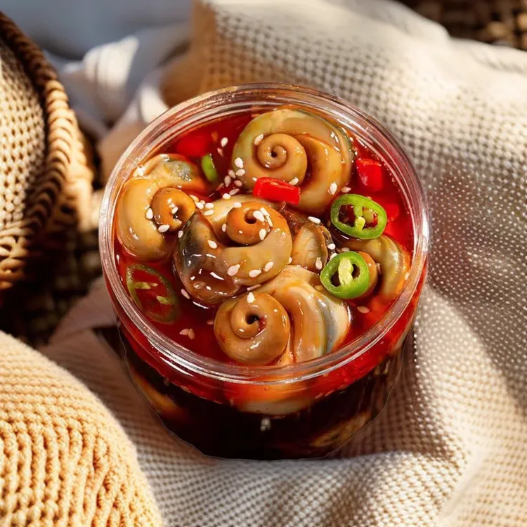 【顺丰邮寄】海螺肉优质捞汁小海鲜营养丰富下酒菜开盖即食去壳