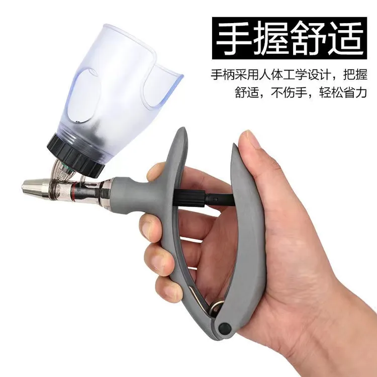 猪牛羊鸡用兽用连续注射药器可调养殖用