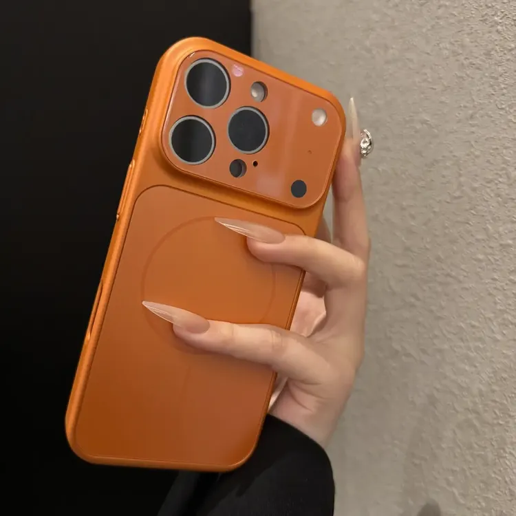 高级新款磁吸适用17promax手机壳网红iPhone16个性15气质14女