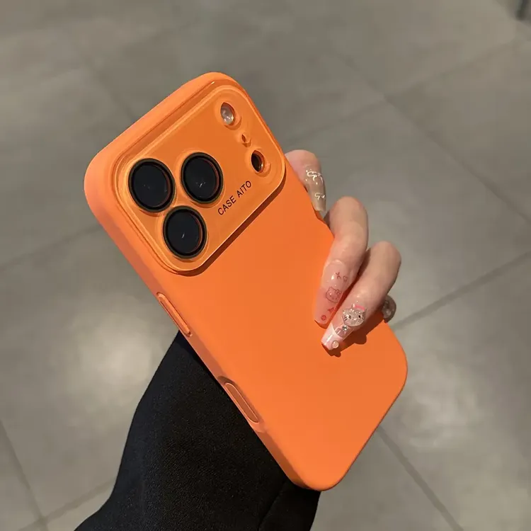 秒变17纯色液态适用iPhone17/16promax大视窗手机壳苹果15/141312