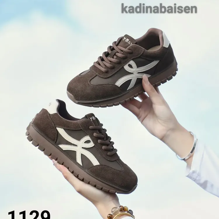 休闲拼色轻便休闲板鞋韩版ins