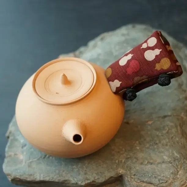 侧把壶防烫布 国风 葫芦把手套 壶把套