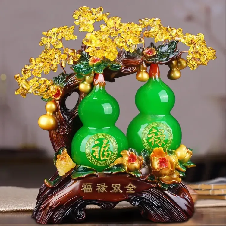 【福禄双全】葫芦摆件装饰