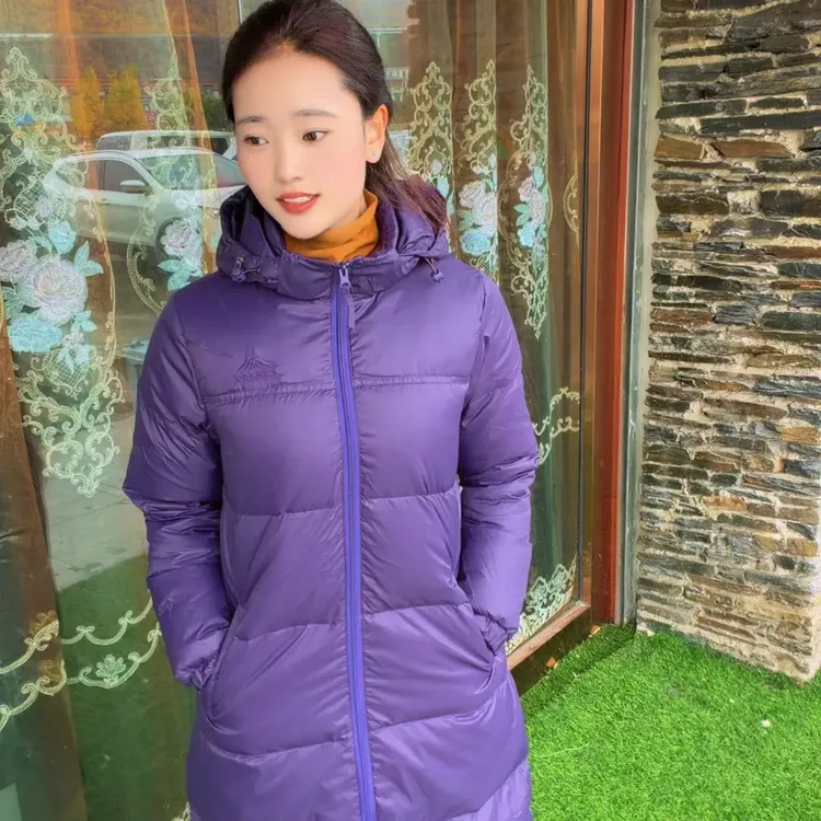 女士外套中长款羽绒衣