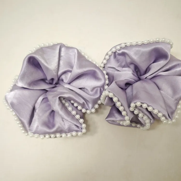 发绳复古宫廷民族风日韩紫色甜美温柔可爱少女发圈