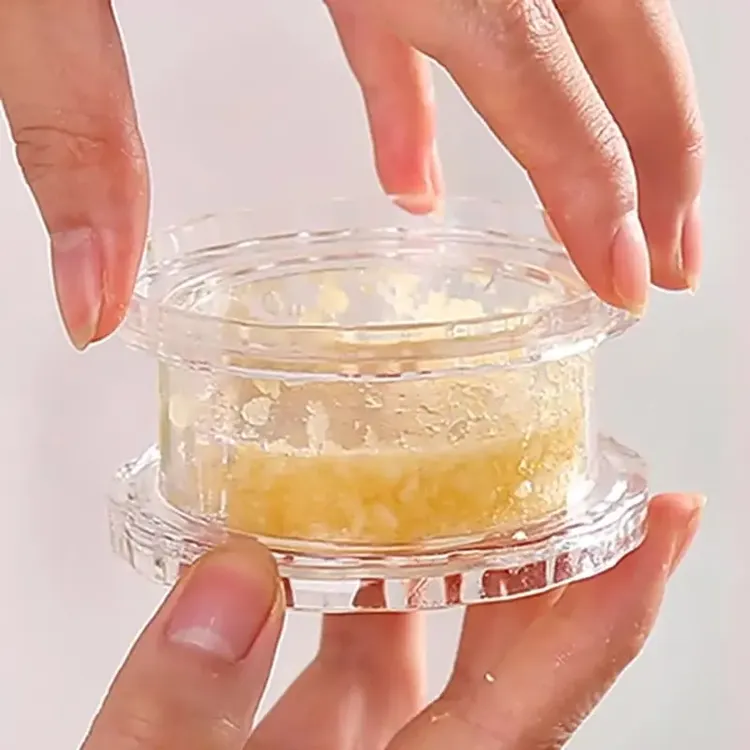 抢！2个 按压捻蒜盒家用压蒜器蒜泥器蒜蓉器捻蒜盒搅蒜小工具