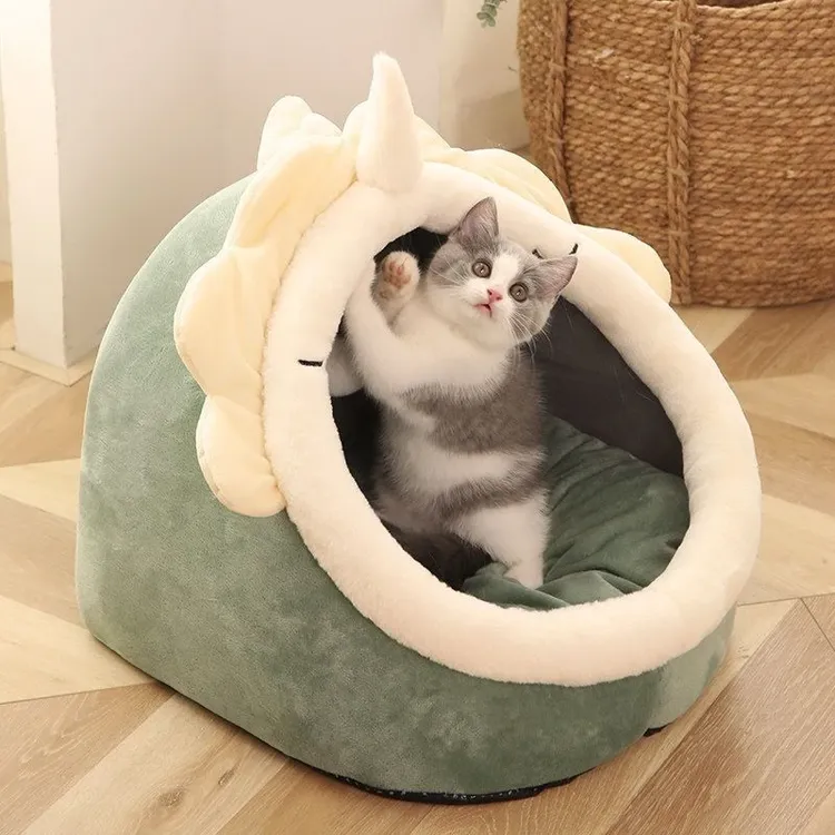 2025年宠物窝冬季保暖猫咪窝加厚猫屋睡觉睡垫猫窝狗狗窝四季通用