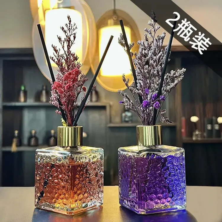 【2瓶装】干花液体4无火香薰酒店大容量家用卫生间摆件香水除臭除味