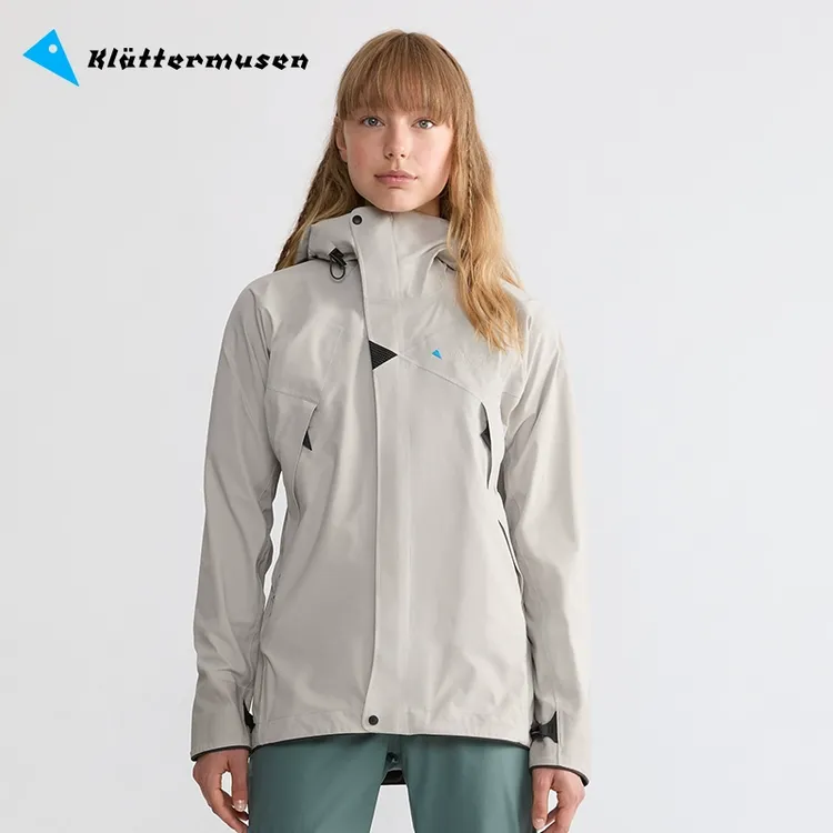 Klattermusen攀山鼠巨人岛硬壳户外运动冲锋衣女款防风10004